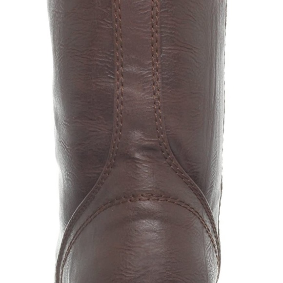 Rampage Women's Jespon Lace Up Mid-Calve Boots Size 6M - Picture 3 of 13